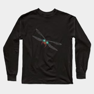 Dragonfly Left to Attack Long Sleeve T-Shirt